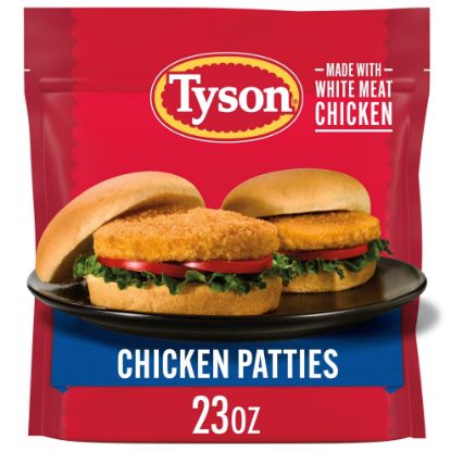 Picture of Tyson White Meat Chicken Patties 23 Oz